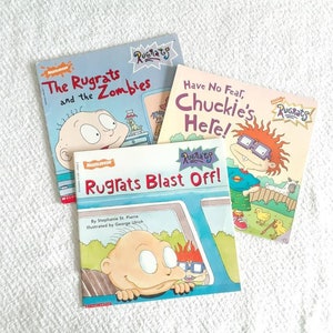 The Rugrats Book Lot Vintage Nickelodeon Cartoon Character