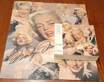 Puzzle Marilyn Monroe Vintage Springbox Pinup Model Actress Jigsaw Puzzle