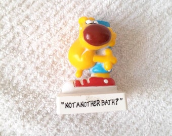 Grimmy Not Another Bath VTG Comic Strip Character Figure 80s