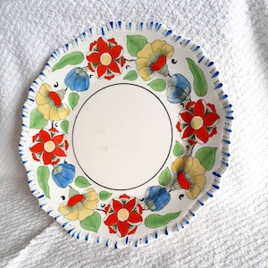 Antique Mason&#39;s Patent Ironstone Plate No 2412 Vintage Dinnerware