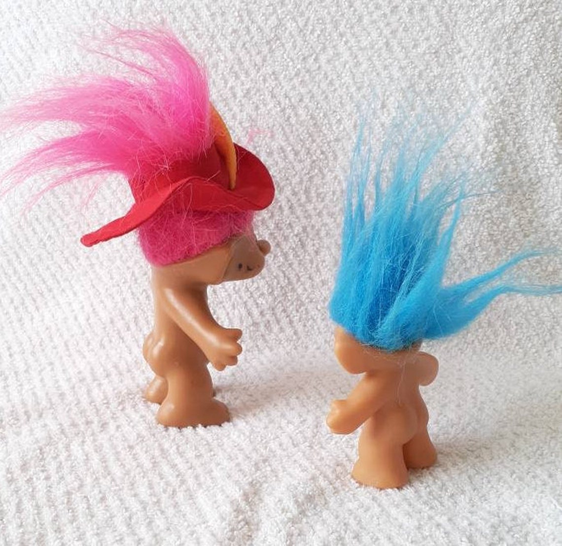 Jewel Belly Trolls Vintage Ace Novelty Treasure Troll 90s Etsy