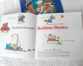Bedtime Stories With Richard Scarry and Mercer Meyer Vintage