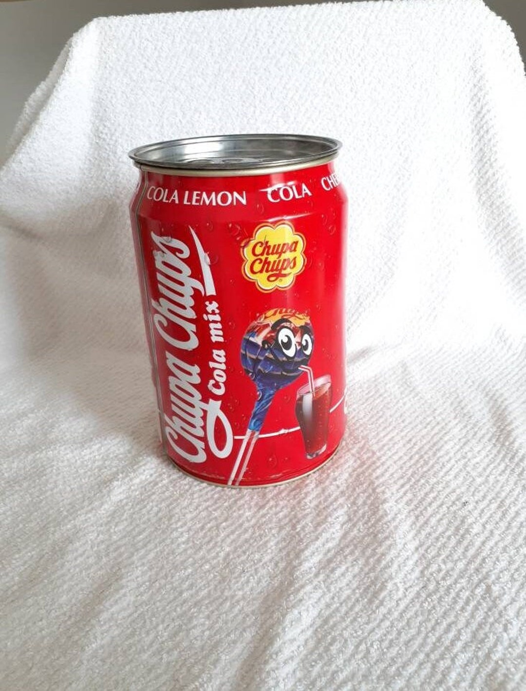 Chupa Chup 90's Big Tin With Lid Cola Mix Candy Container - Etsy