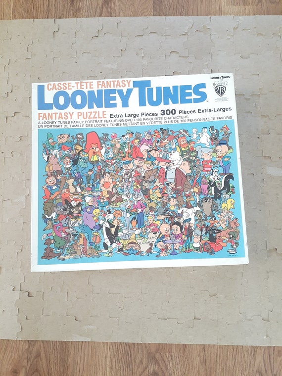 美品✨ワーナーブラザース LOONEY TUNES FANTASY PUZZLE Looney Tunes Fantasy Puzzle by Whitman - Sam's Toybox