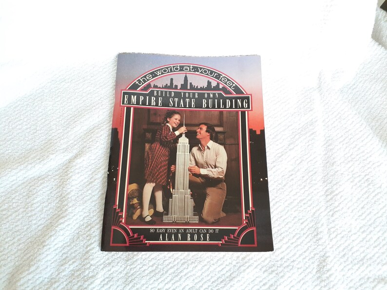Empire State Building Build Your Own Vintage Paper Cut Out Book - Etsy