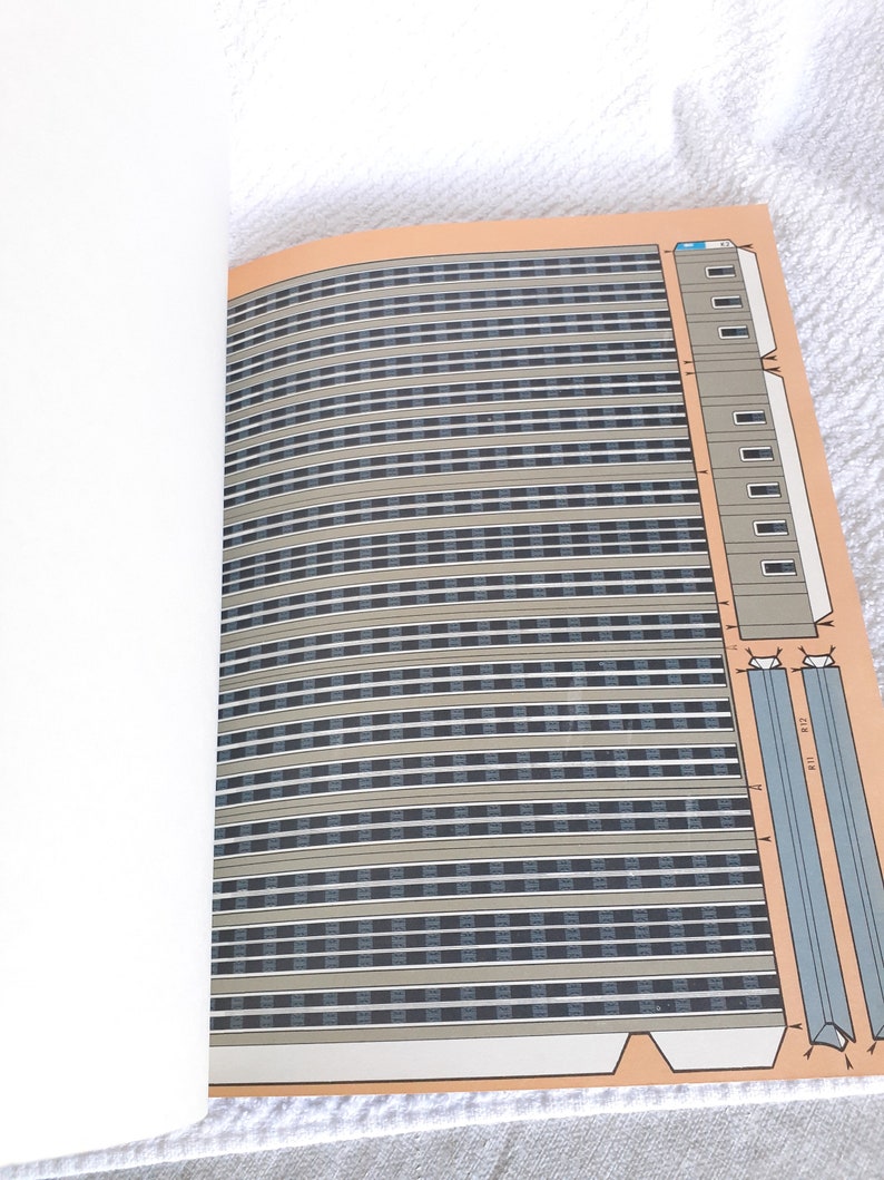 Empire State Building Build Your Own Vintage Paper Cut Out Book - Etsy