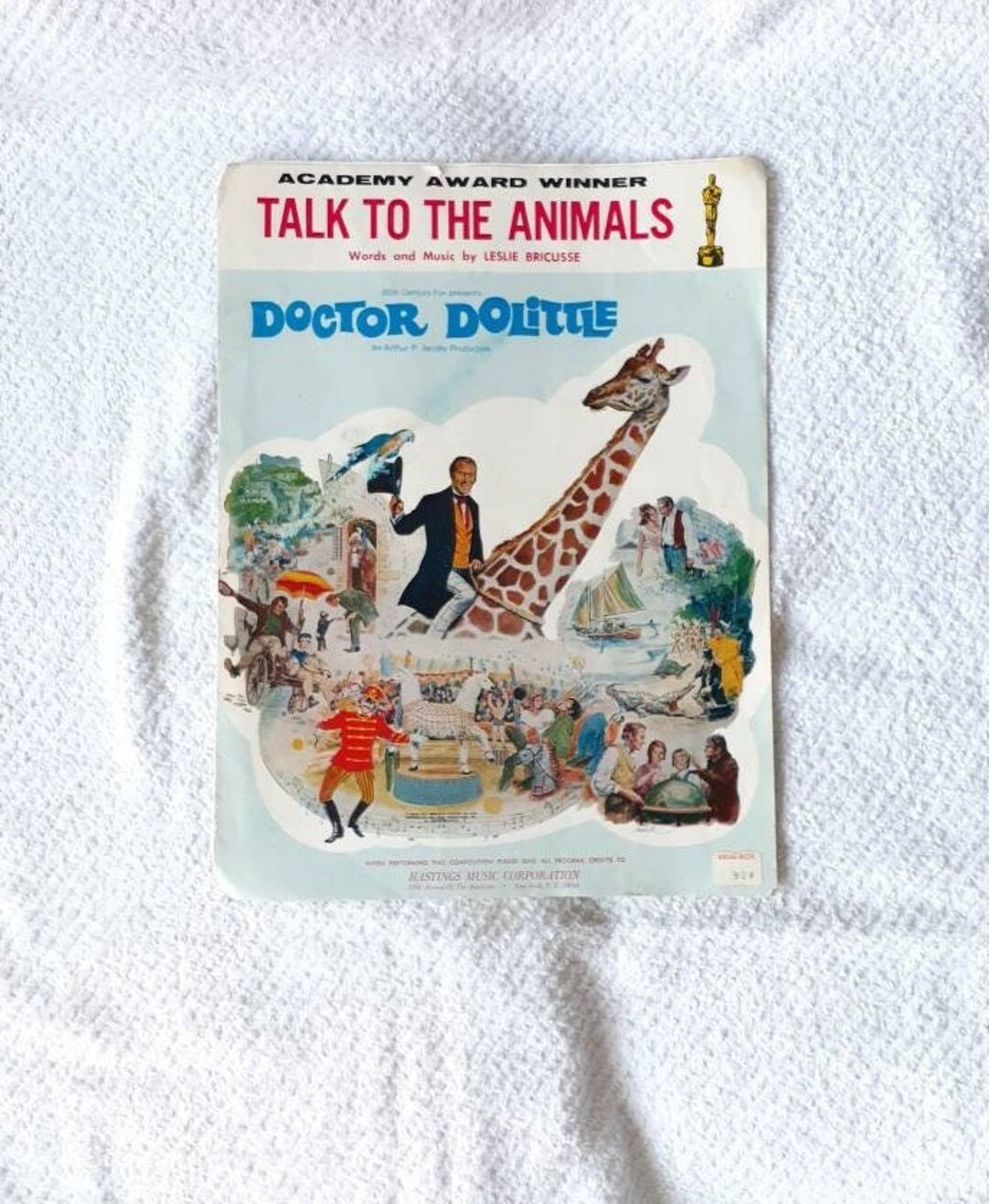 Sheet Music Doctor Dolittle Talk to the Animals Vintage - Etsy Sheet Music Doctor Dolittle Talk to the Animals Vintage - Etsy