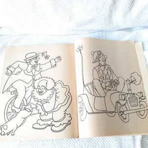 Vintage Coloring Book the Shrine Circus 90s Activity Books - Etsy