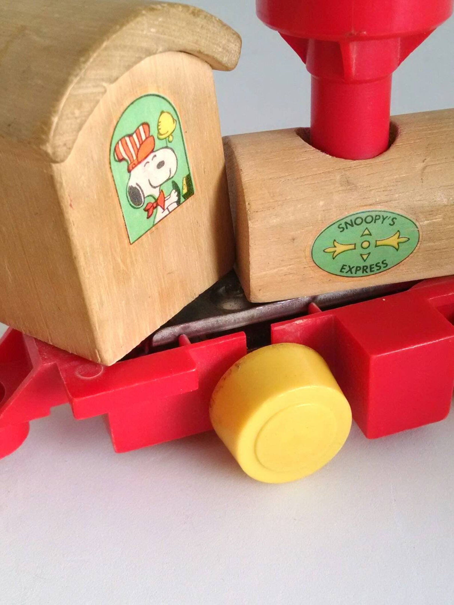 Snoopy Express Train Set Peanuts Character Vintage Toys Etsy