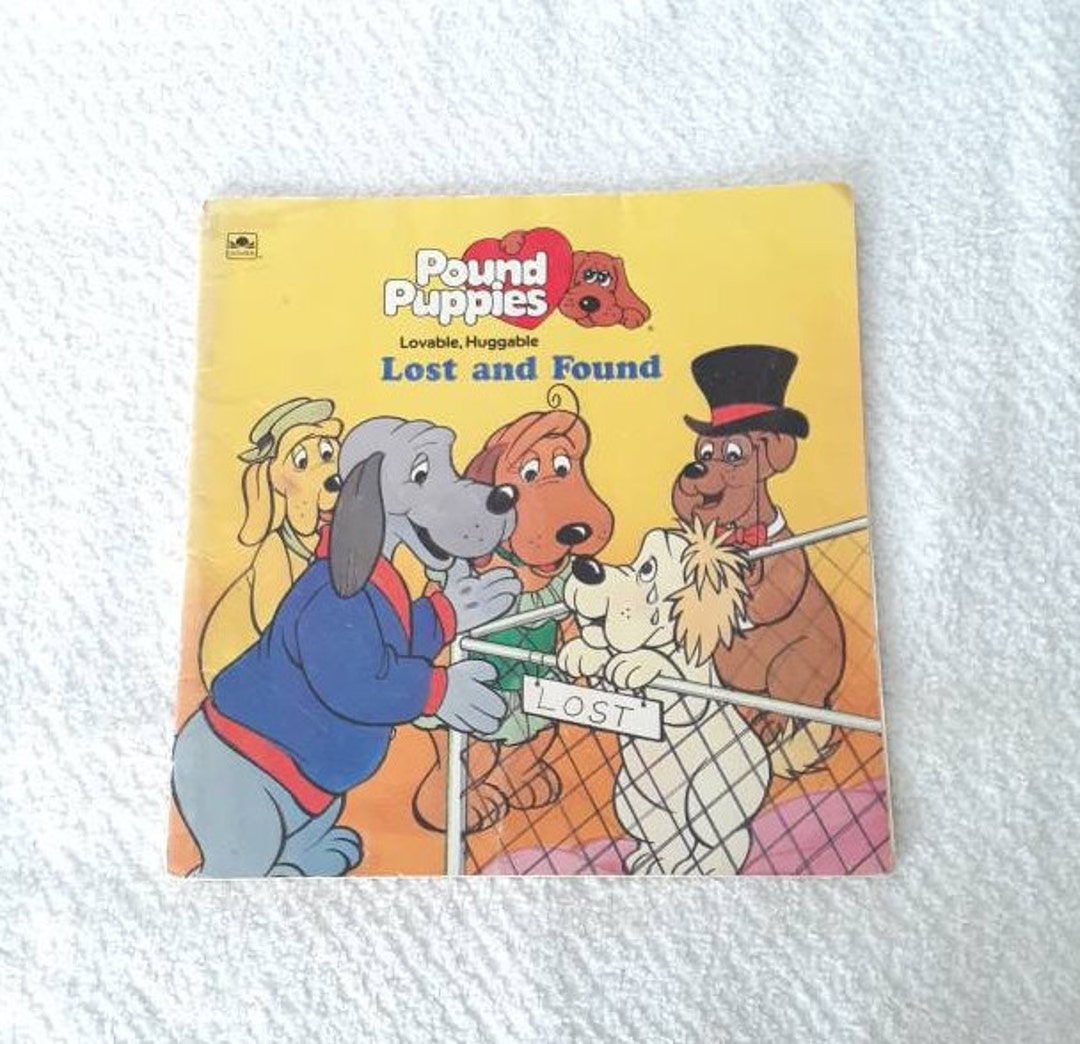 Pound Puppies Lovable Huggable Lost And Found Softcover Book Etsy