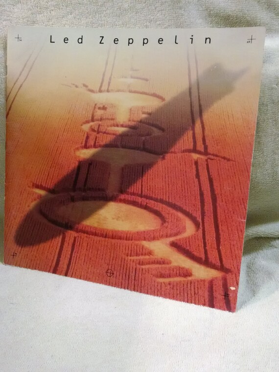 Led Zeppelin Light and Shade Biography Booklet Etsy