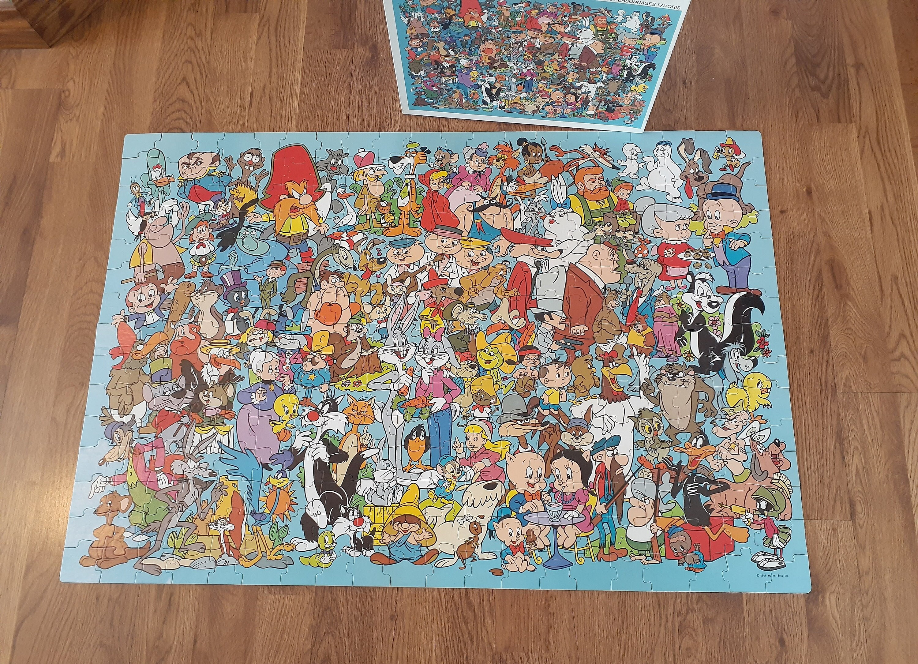 Looney Tunes Fantasy Puzzle Characters Complete 300 Pieces