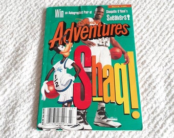 Shaq Disney Adventures Vintage Magazine Stories Comics