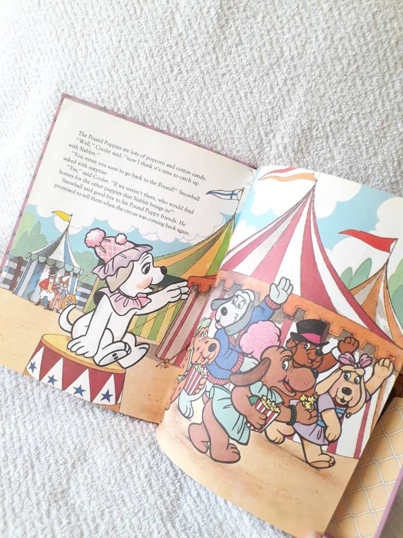 Pound Puppies Book Snowball the Wonder Dog Golden Book Etsy