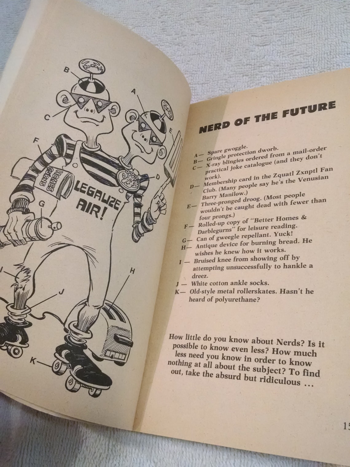 The Complete Book of Nerds With Famous Nerds Vintage Paperback Etsy