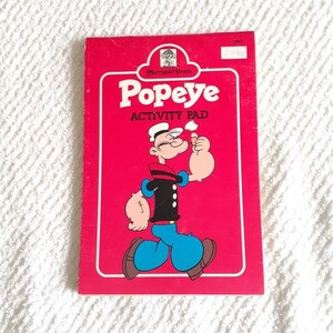 Popeye Activities Vintage Puzzles Games Merrigold Press