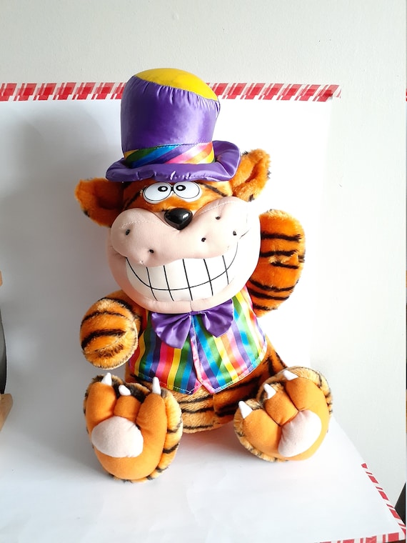 rainbow garfield plush