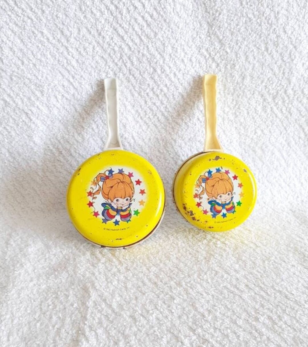 Rainbow Brite Tin Pots and Pans Vintage Doll House Pretend Etsy