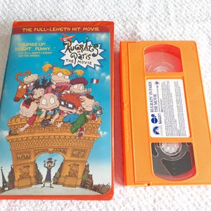 The Rugrats In Paris Tested VHS Full Length Movie Stu Pickles Tommy Voiced Susan Sarandon John Lithgow