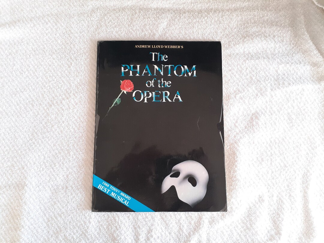 The Phantom of the Opera Musical Photographs Sheet Music the Music of