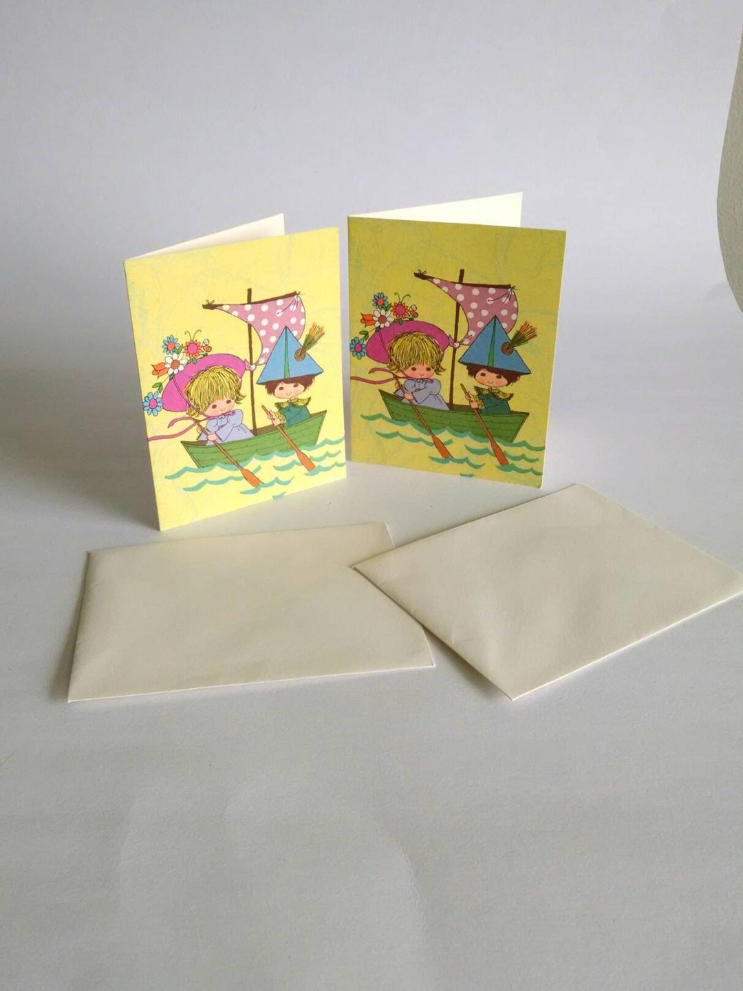 Douche nuptiale / bébé Cartes de notes vintage adorables Etsy France