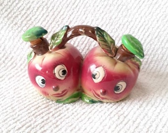 Anthropomorphic Oil Vinegar Dispenser Vintage Japan Ceramic Collectable Home Kitchen Decor