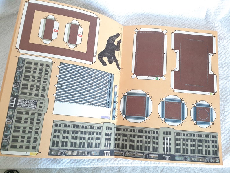 Empire State Building Build Your Own Vintage Paper Cut Out Book - Etsy