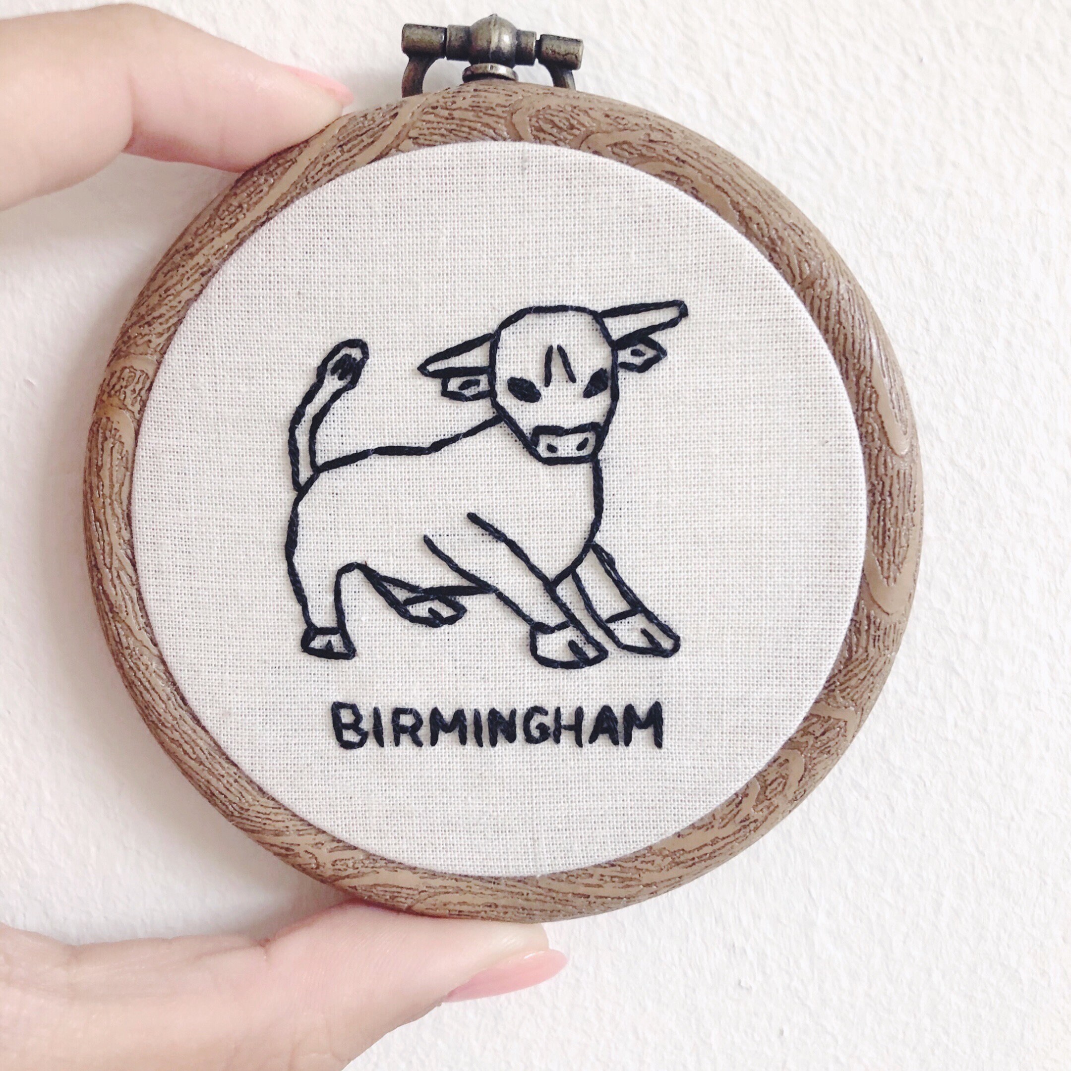 Mini 3 Birmingham Embroidery Hoop West Midlands - Etsy Israel