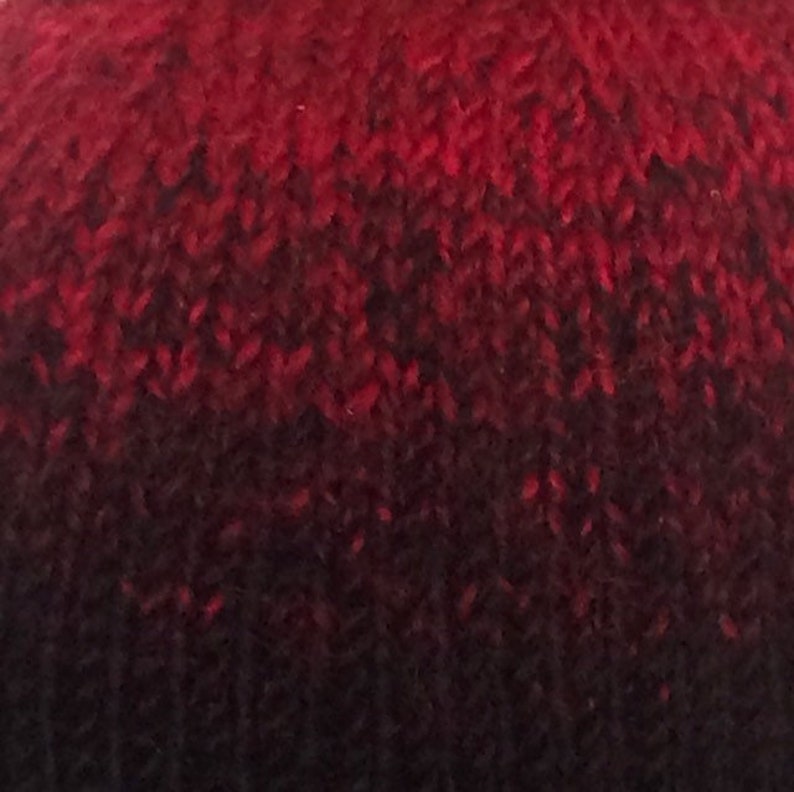 Red and Black Winter Hat Ponytail Hat Messy Bun Hat Knit Messy Bun Hat Red and Black Beanie Knit Ponytail Hat Winter Hat Beanie