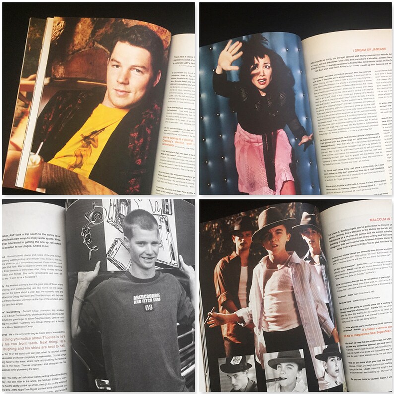 AF Quarterly Abercrombie & Fitch SUMMER 2000 Fashion Catalog Bruce