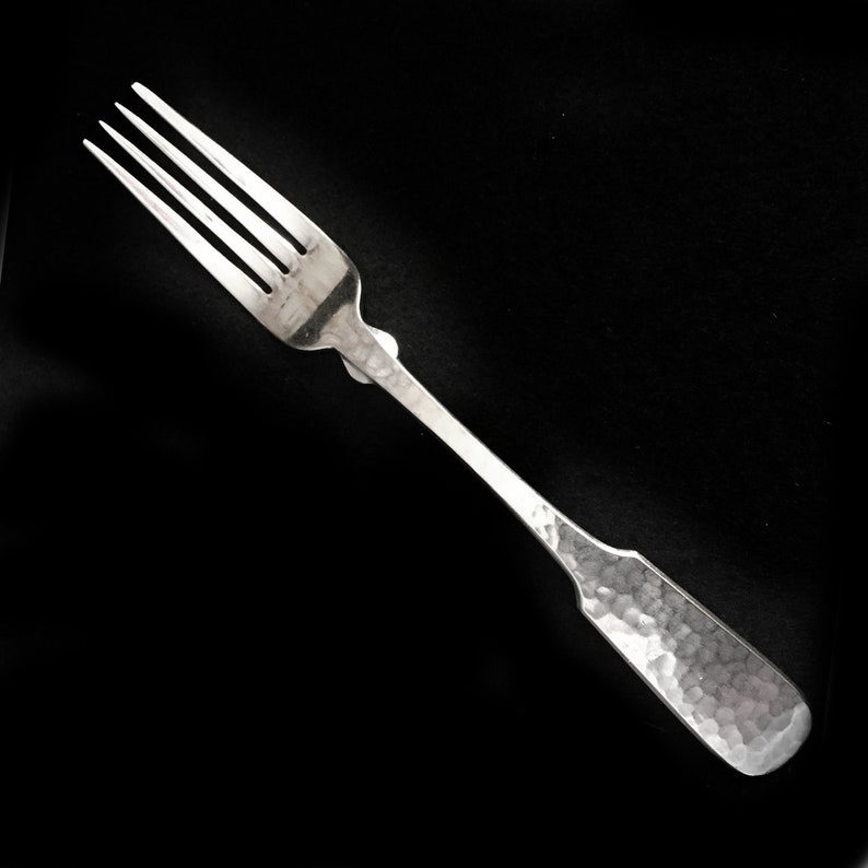 Towle Dinner Fork Glossy 188 Stainless Steel Flatware HAMMERSMITH 1989