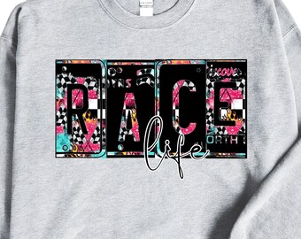 racing sublimation design, digital download, race day png, dirt track, racing, dirt track vibes, checkered flag, race life png, race life