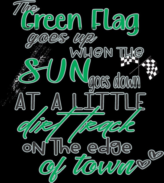 sublimation design, digital download, clipart, png, svg, cute digitals, dirt track, racing, green flag, checkered flag