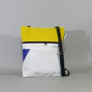 Bolsa de ombro - bolsa de mão / velas recicladas
