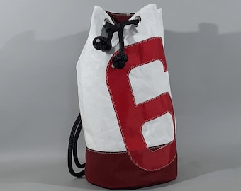 Sailor sea bag Coriolis,  made of recycled sailcloth