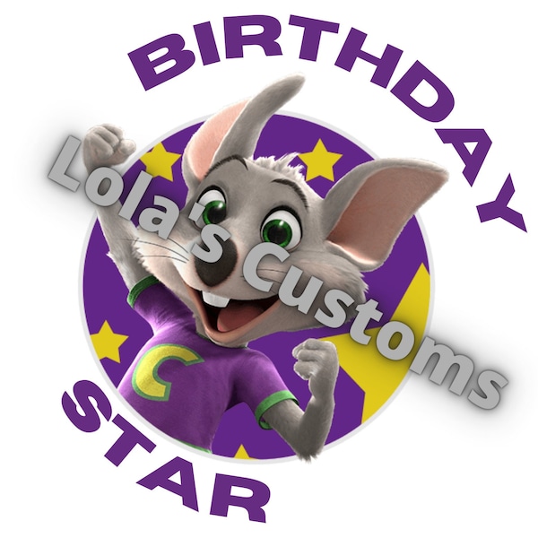 Chuck E Cheese PNG file --- DOWNLOAD ONLY