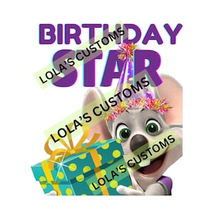 Chuck E Cheese PNG file --- DOWNLOAD ONLY