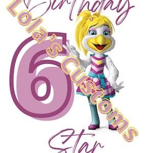 Chuck E Cheese -- Helen Henny Birthday Star PNG ages 5-8