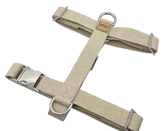 Step in Harness Fabric Dog Harness Waxed Canvas Dog Harness Personalized Etsy