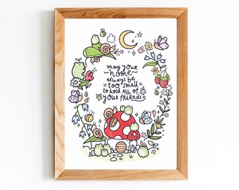 Cute Housewarming Print | DIGITAL DOWNLOAD | New Home Gift |  Printable Wall Art | New Home Print | First Home Gift | First Home Funny Gift