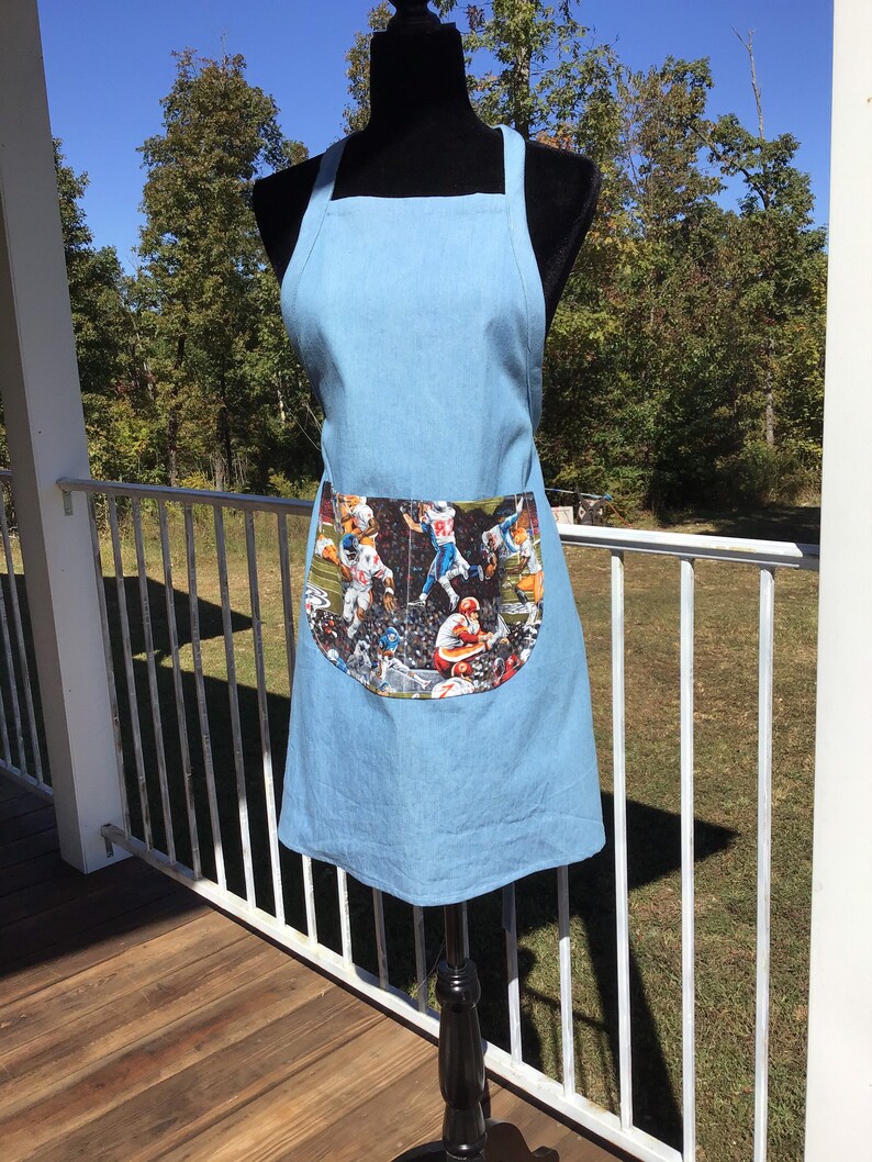 Apron- Vintage Pattern Football - Etsy