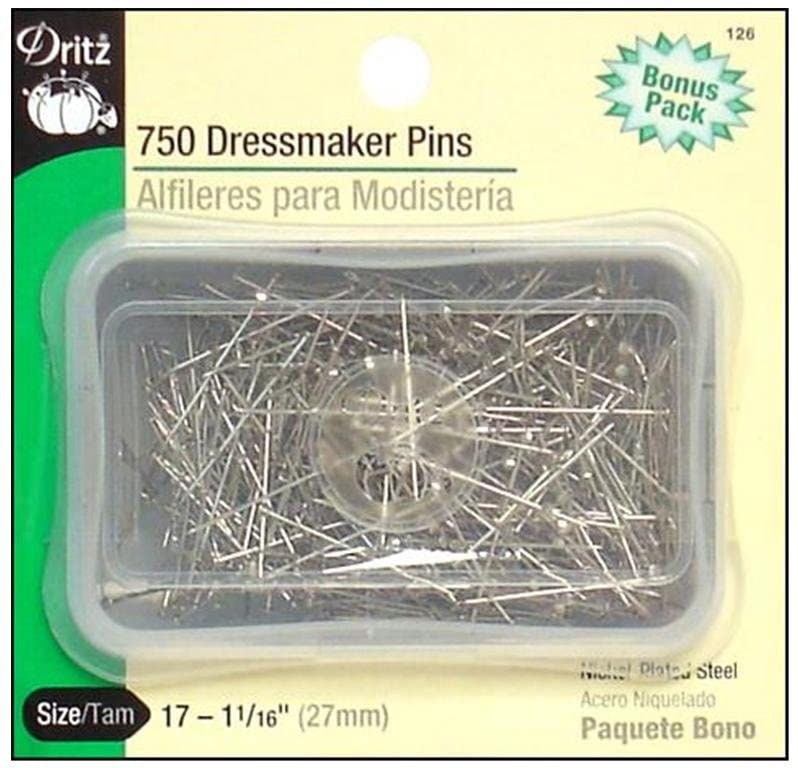 Dressmaker Pins 1 1/16 750 Pieces