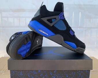 Jordan 4 Blue Thunder - Pour homme, pour femme, cadeau pour lui, cadeau pour elle