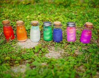 Colorshift Dice Shaker Potion RPG D20 Multicolor Decor DnD Accessory Decor