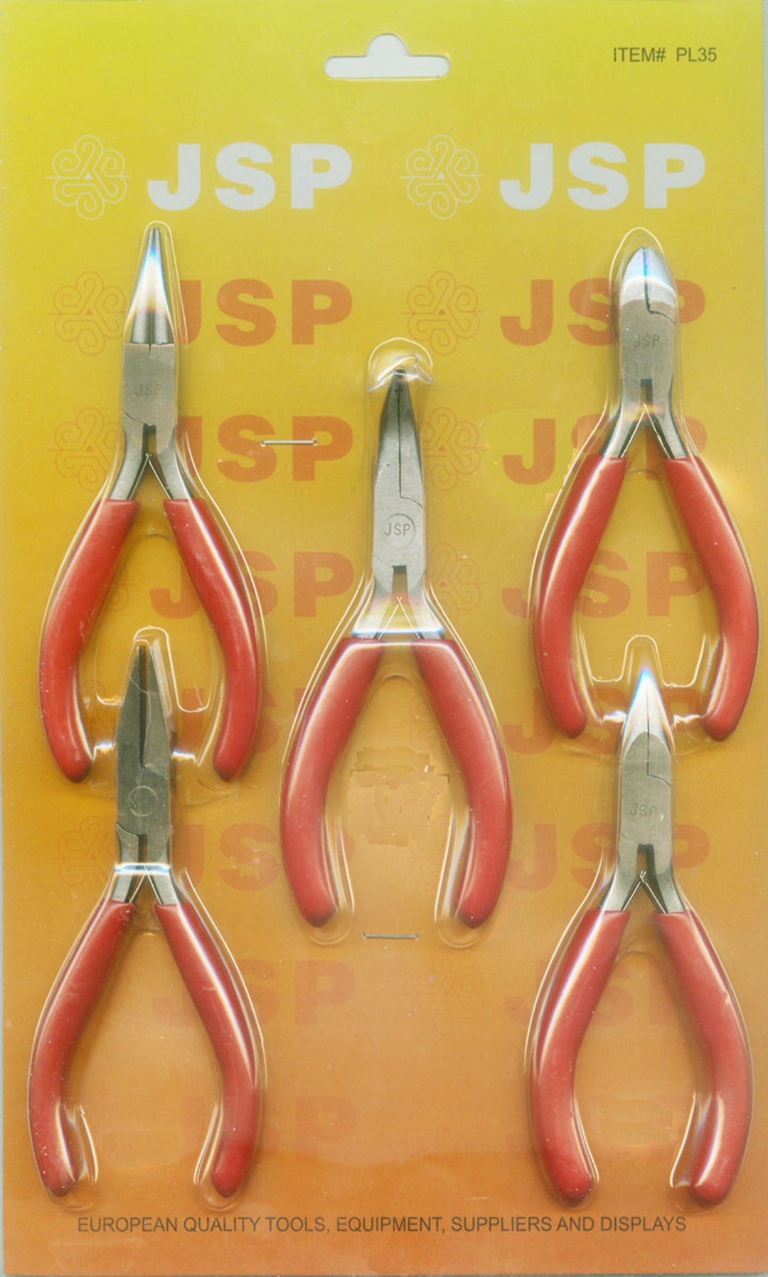 5 Jewelers Pliers, No Teeth to Mark Metal free Domestic Shipping pl35