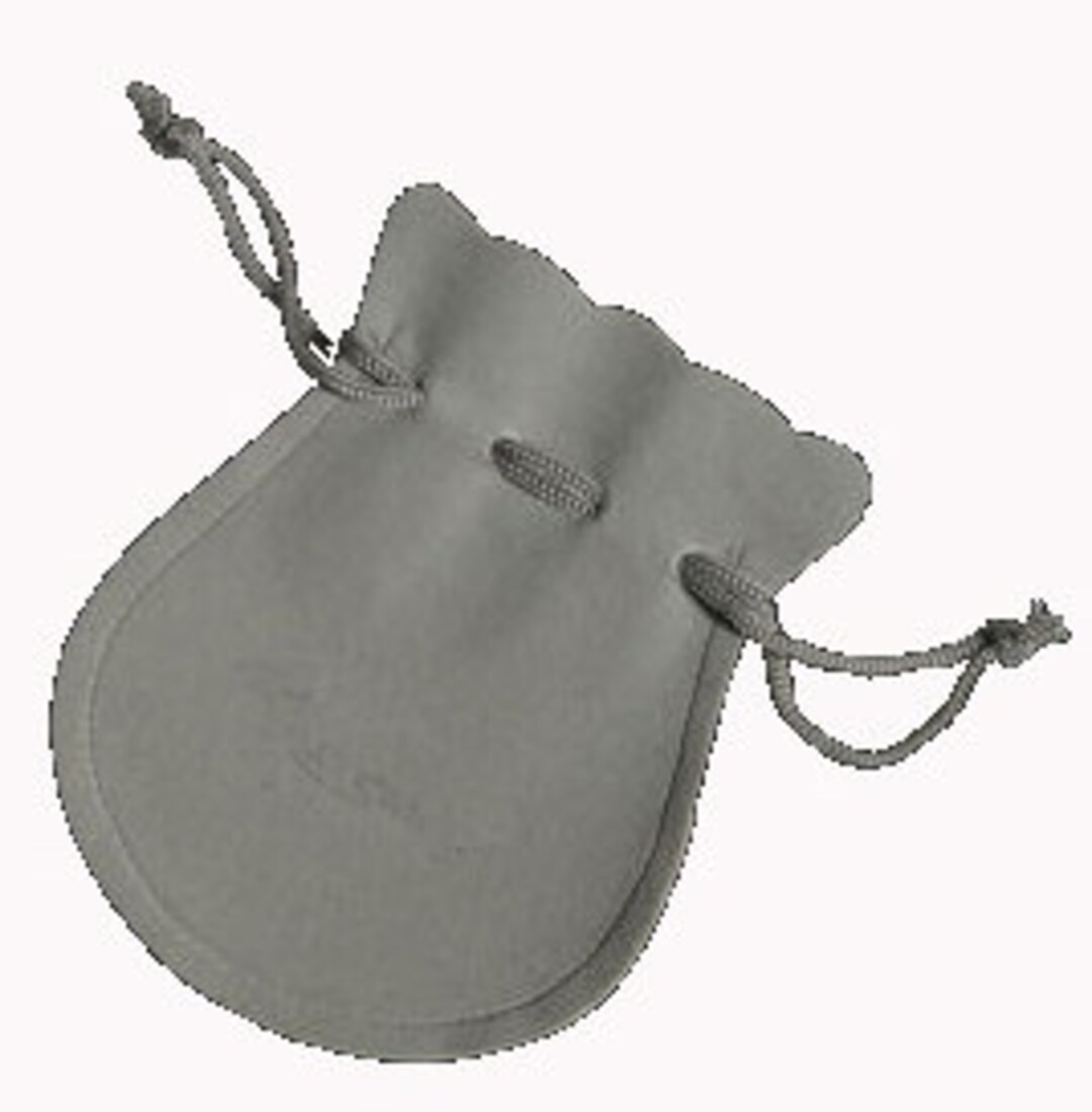 あおば着　NOiSECRAFT / Crust Pouch Jsp® Velvet Pouch Scalloped Gray 2.5