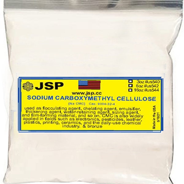 Sodium Carboxymethyl Cellulose CMC 3oz