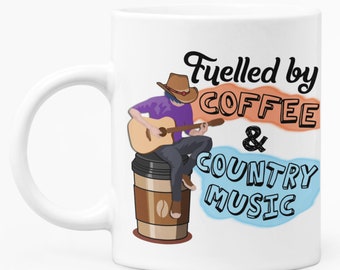 Fuelled By Coffee & Country Music - Mug