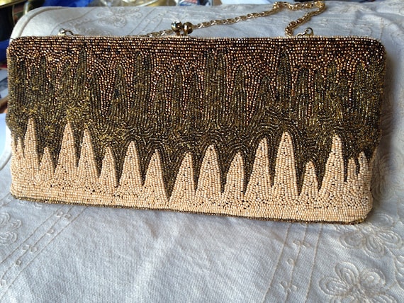 Beaded Evening Bags, Vintage Beaded Bags, beaded p