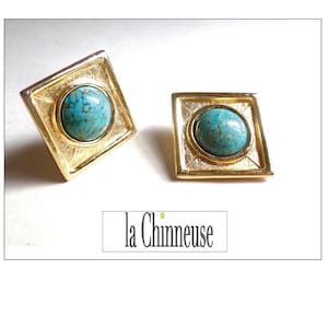 BALENCIAGA CLIPS; Haute Couture Clips, Earrings Signed Balenciaga, Vintage 1980s, For Her, Designer Jewelry.